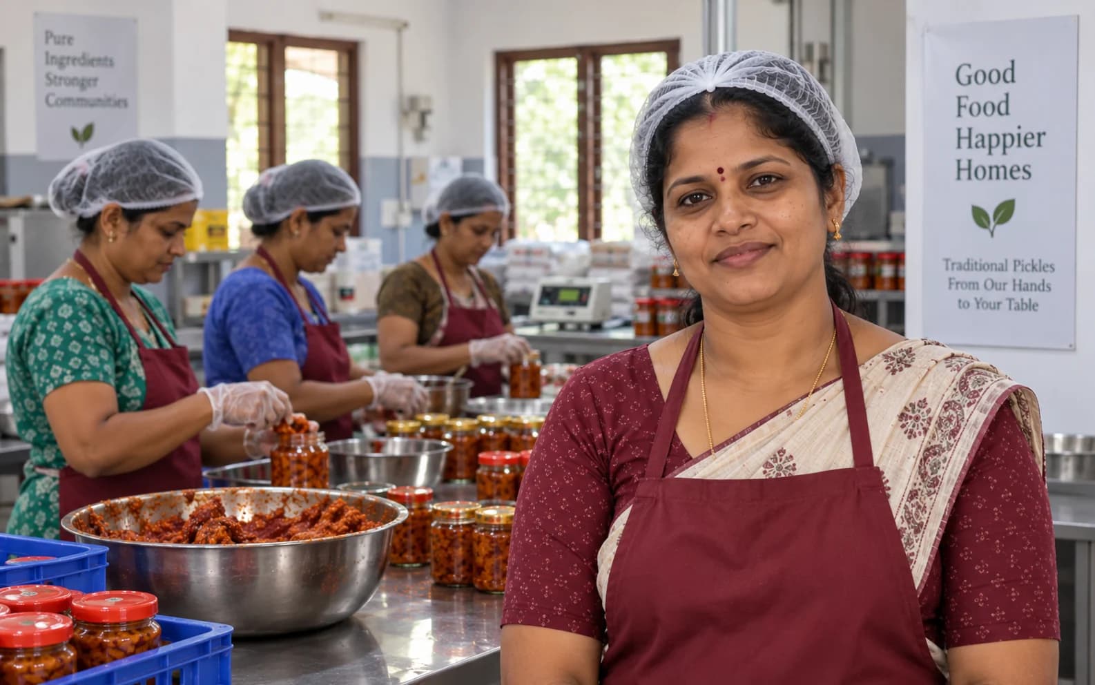 Divya Anil - Pickle Production